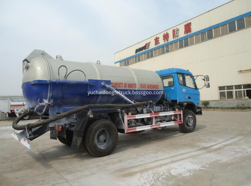 Nigerial government sewage suction truck