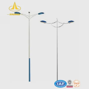 12 Meters Street Light Octagonal Pole With 5-12m
