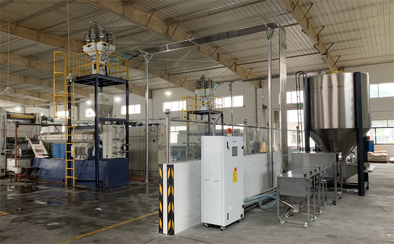 Automatic batching and mixing system equipment