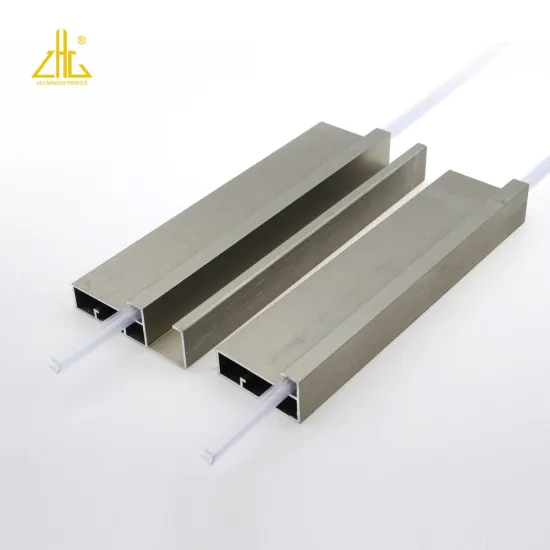 Modern Aluminium Profile Cabinet Handle - Golden Furniture Handles