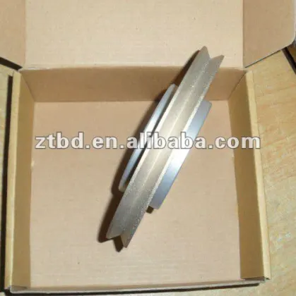 v groove wheel for Photovoltaic glass