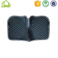 Diamond Pattern Black Polycotton Horse Saddle Pad