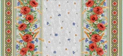 Pvc Printed fitted table covers Table Linens London