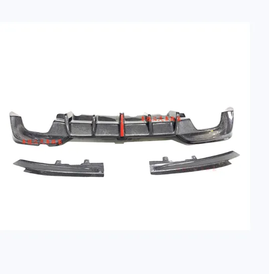 Custom Carbon Fiber Illuminated Rear Lip for BMW 3 Series G20 G28