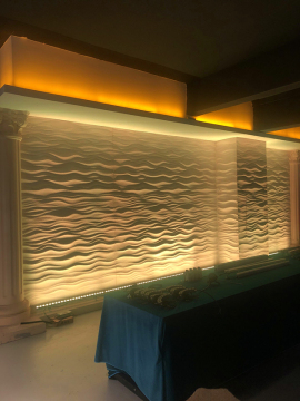 Low voltage outdoor wall wash light