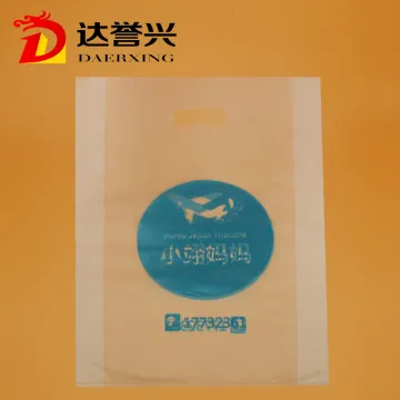 Tough HDPE Die Cut Bag for Shoe