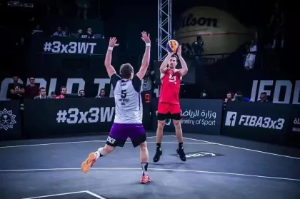 Olympic 3x3 official court SES Elite Battle-I Battle-III