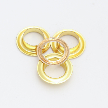Brass Double Cap Rivet Grommets for Clothing - Custom 6mm Eyelets