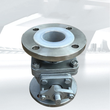 Flange ball valve stainless steel