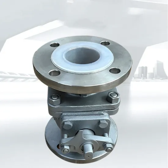 Flange ball valve stainless steel