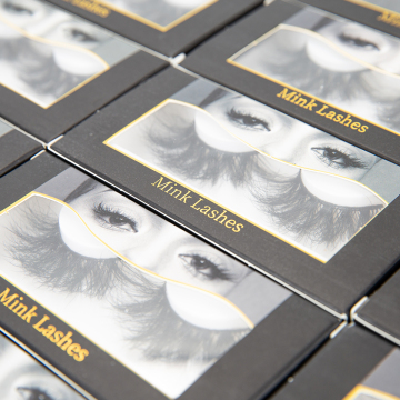 AliLeader Wholesale Mink Fur Lashes Hand Made 25mm Mink Eyelashes Private Label 3d Mink Eyelashes