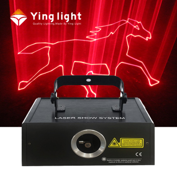 1W Full Color RGB Animation Laser Light Projector for DJ Disco Parties and Bars