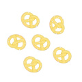 Hot Sale 100Pcs Μικτή ρητίνη Flatback Cookies Flat Back Cabochon Kawaii Resin Καρδιά Μπισκότο Ψωμί Επιδόρπιο Κούκλα Αξεσουάρ σπιτιού