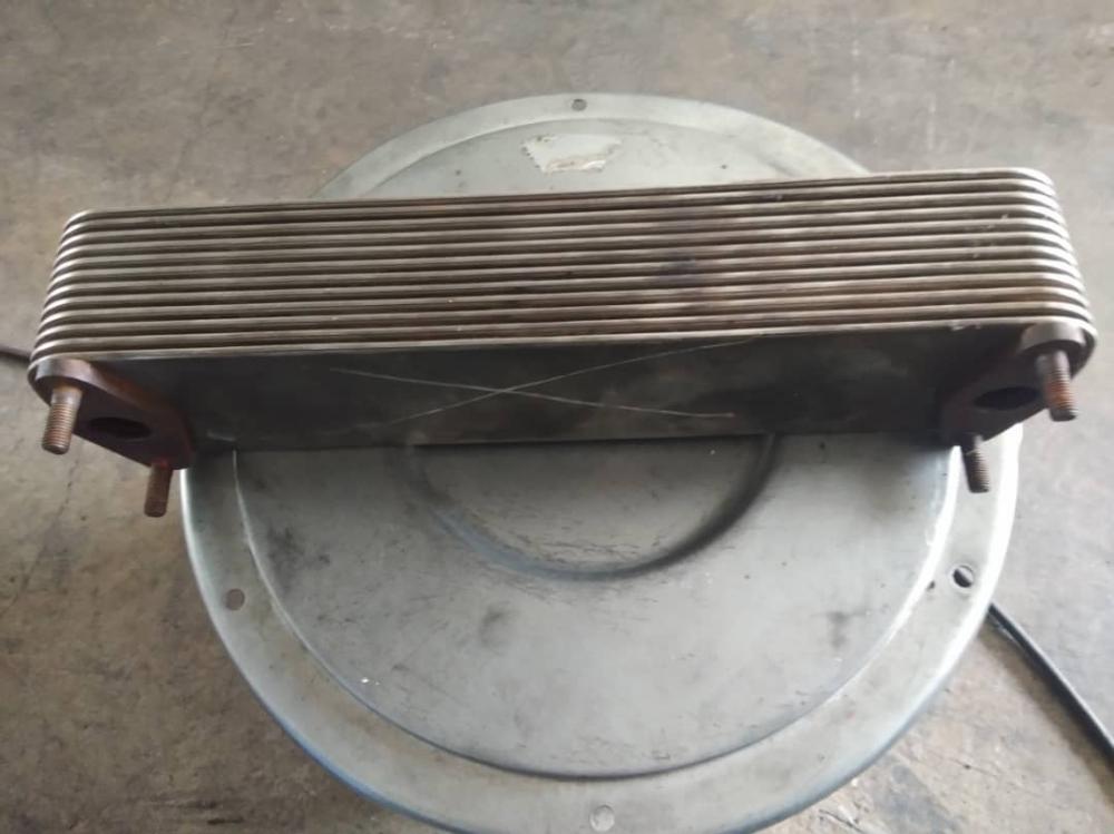 Excavator parts S6D140 engine oil cooler core 6211-61-2111