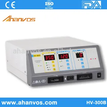 High Frequency electrosurgical Unit 300W/CE&FDA electrosurgical generator