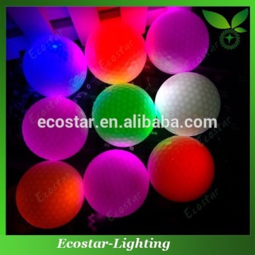 Hot sale mixed color fluorescent golf ball for night play