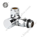 Chrome plated angle valve