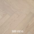 Floorin en bois d'ingénierie en chêne à chevrons lisse / brossé