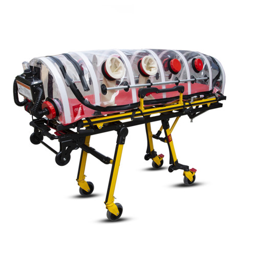 Non-Toxic Negative Pressure Isolation Chamber Stretcher