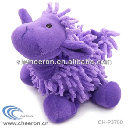Lovely purple nici sheep plush toy