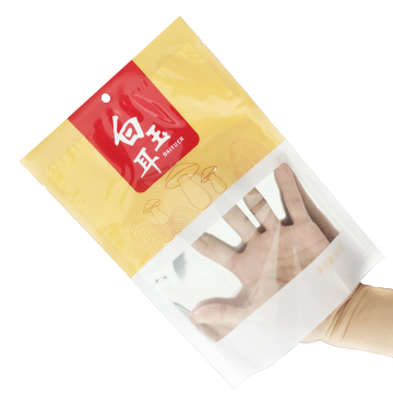 High Quality Transparent Food Grade 3 Side Seal Mylar Bag for Noodles, Flour, and Groceries