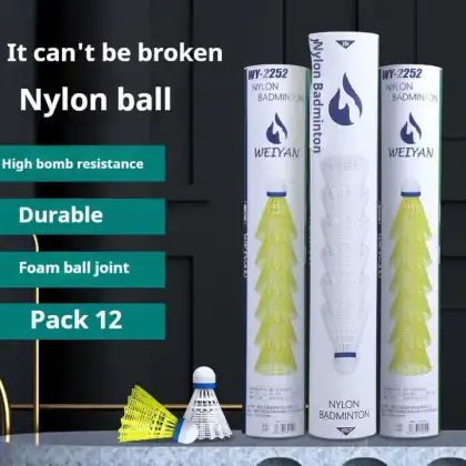 Pro-Level Feathered Shuttlecock for Stable Flight Path in Indoor Badminton