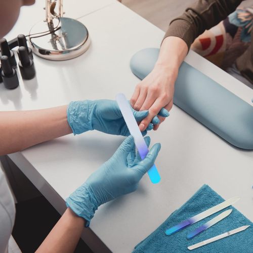 4 Pcs Glass Nail File Set