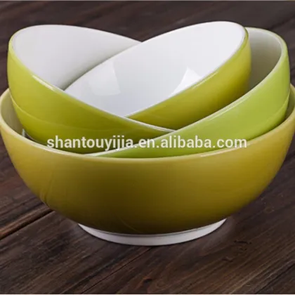 Durable Plastic Bicolor Bowl 320ml Plastic Bowl