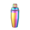 700ml Cocktail Shaker σε χρώμα Rainbow Ηλεκτροεπιμεταλλωμένο