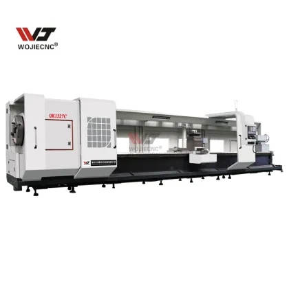 Wojie CNC Lathe Machine QK1327 for Threading Pipes