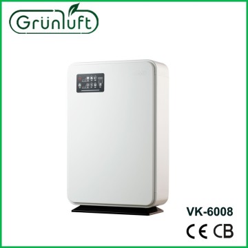 Indoor air purifier with Carbon-needled anion generator
