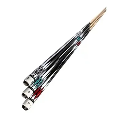 Factory Direct Stock American Two-Section Billiard Cues for Nine-Ball Games