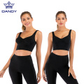 I-black sexy yoga bra yoga crop top