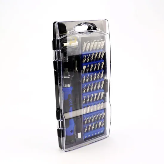 60-in-1 Precision Screwdriver Set with 56-bit Bit Driver, Flexible Shaft & Magnetic Function: Ideal for Mobile Device Repair and Maintenance