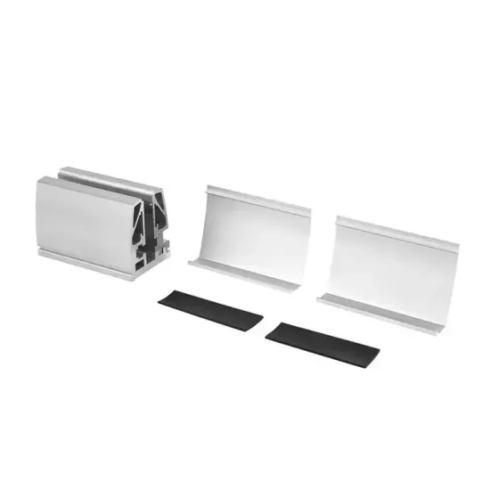 Custom OEM/ODM Aluminum U Base Channel for Glass Balustrades/Railings