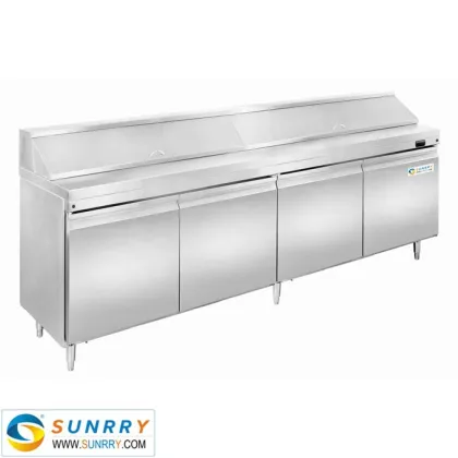 Salad Bar Counter Stainless Steel Refrigerated Salad Bar (SY-RST2400S SUNRRY)