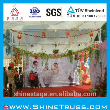 photo booth wedding backdrop stand