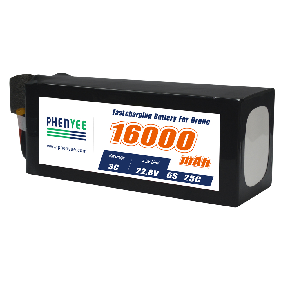 Bttery litiam do dhrones 16000mAh 6s 22.8v 25c