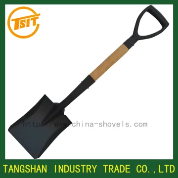 kids plastic grip garden metal shovel