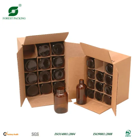 BOTTLE DIVIDER PACKAGING BOX