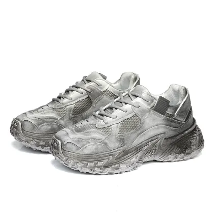 Custom Retro High Top Vintage Skateboard Shoes - Women & Men's Fashion Sneakers