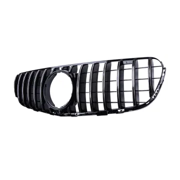 GT Silver ABS Front Grill for Mercedes GLC W253 2016-2019