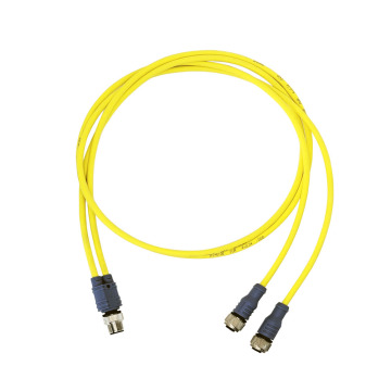 M12 Y-type connectorkabel voor automotive