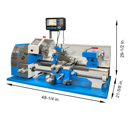 WEISS™ Metal Lathe Benchtop Brushless Lathe With 2-Axis DRO WBL250F-D / WBL250LF-D