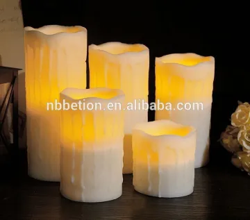 LED candle lights flameless wax led candle chrismas candle light paraffin wax led candle wedding parting candle light