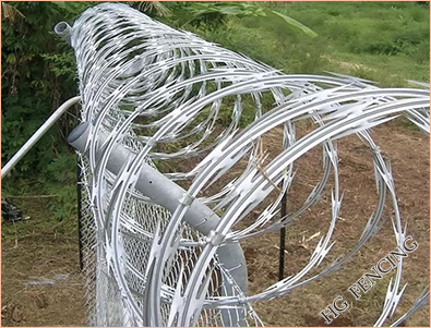 Galvanized Razor Barbed Concertina Wire