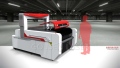 Maszyna do cięcia laserem wizji dla tkanina sublimacji