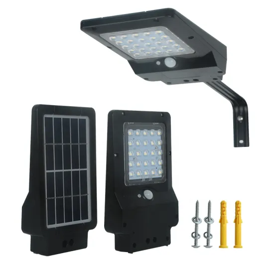 Easy Installation Solar-Powered 400lm LED Garden Lights with PIR Sensor
