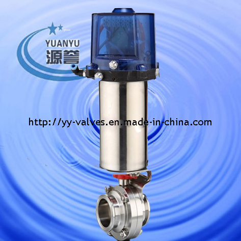 Sanitary Butterfly Valve with Control Box