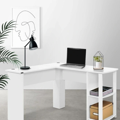 Office Computer Corner Desk White